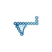 3.5mm Locking Pelvis Infrapectineal plate